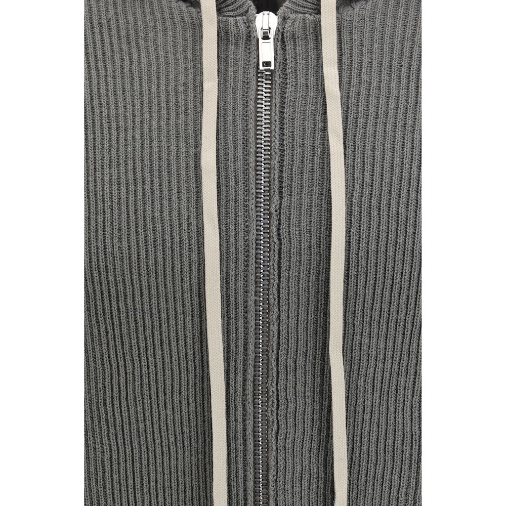Rick Owens Bicolor Wool Oves Aries Hoodie | Regal Royce