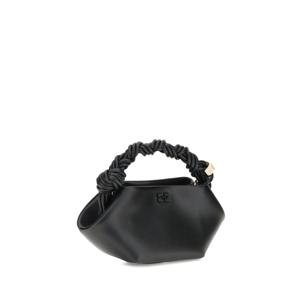 Ganni Black Leather Shoulder Bag | Regal Royce