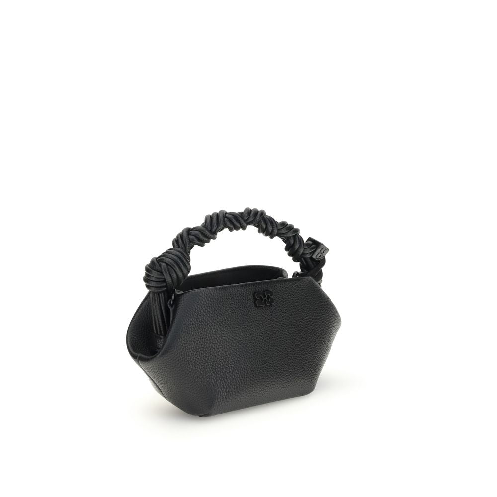 Ganni Black Recycled Polyester Handbag | Regal Royce