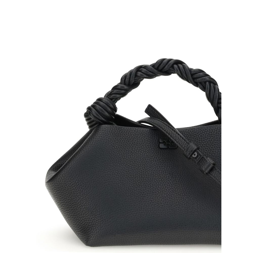 Ganni Black Recycled Polyester Handbag | Regal Royce