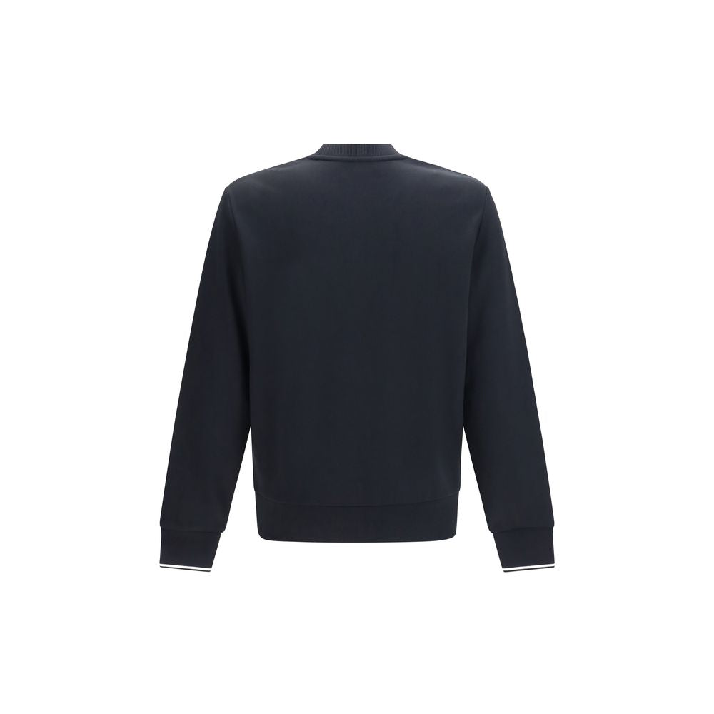 Fred Perry Black Cotton Sweatshirt | Regal Royce