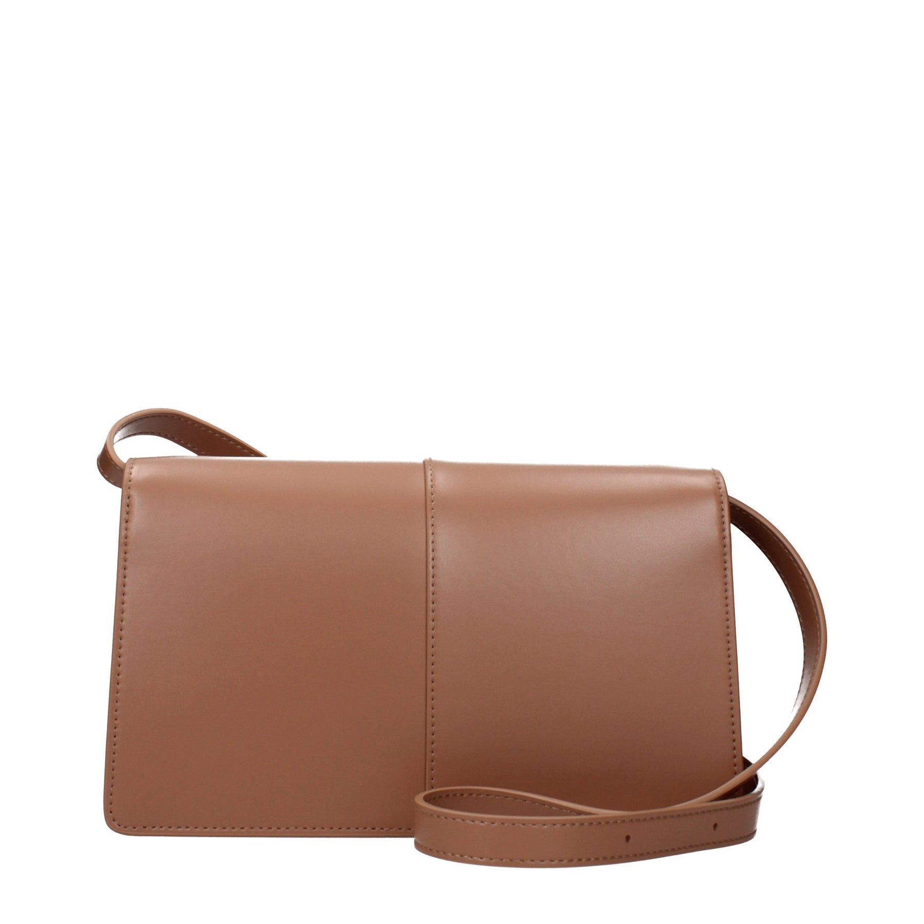 Karl Lagerfeld Brown Polyethylene Crossbody Bag | Regal Royce