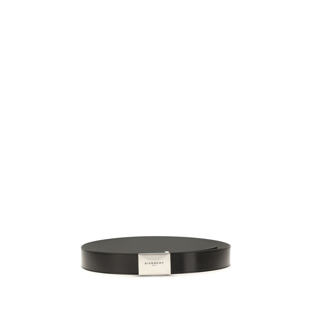 Givenchy Black Calf Leather Bos Taurus Regular Belt | Regal Royce