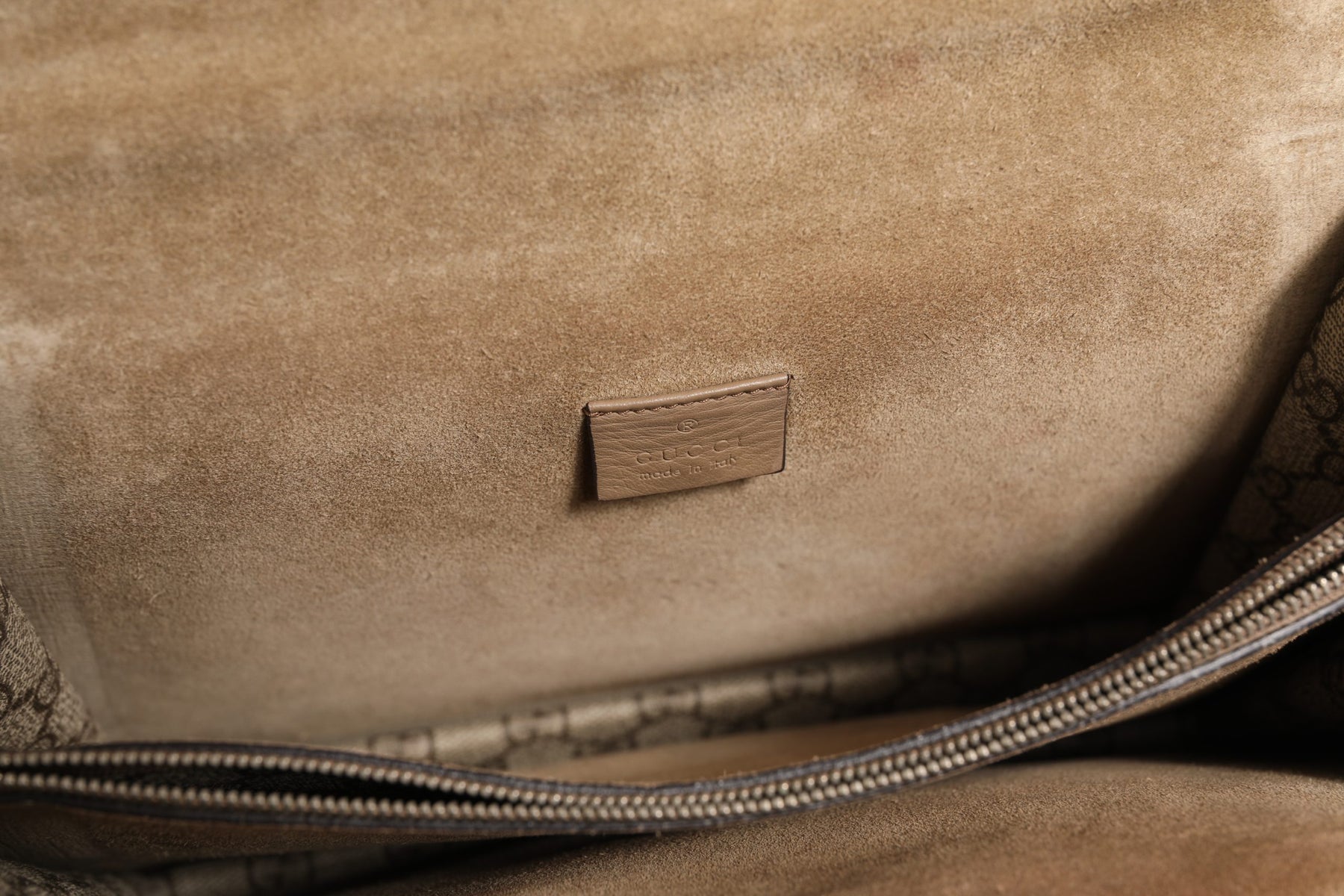 Gucci Supreme Monogram Bee Embroidered Shoulder Bag | Regal Royce