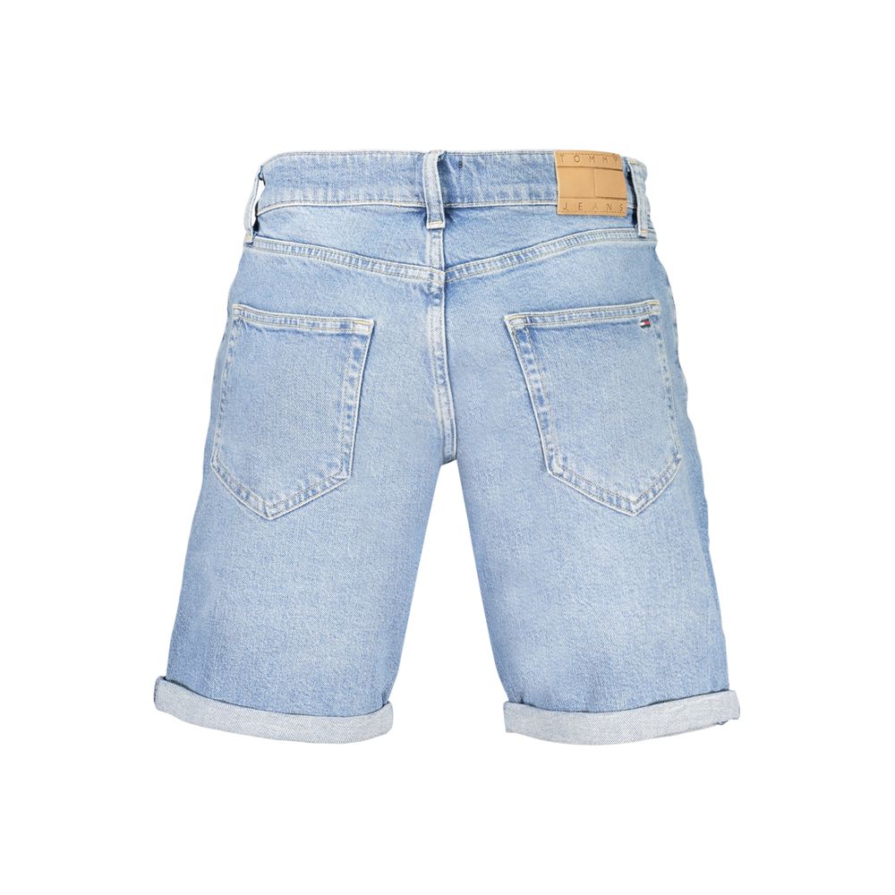 Tommy Hilfiger Azzurro Cotton Men's Short | Regal Royce