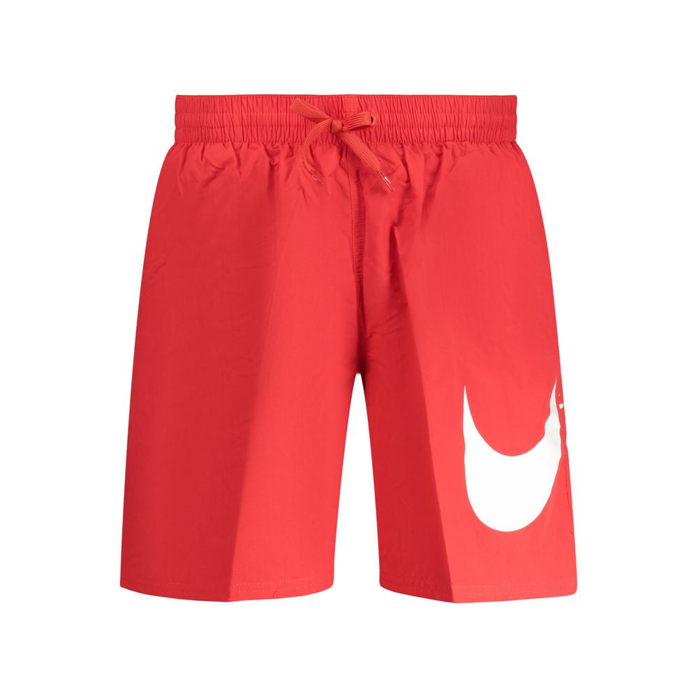 Nike Rosso Poliestere Uomo Swim Boxer | Regal Royce