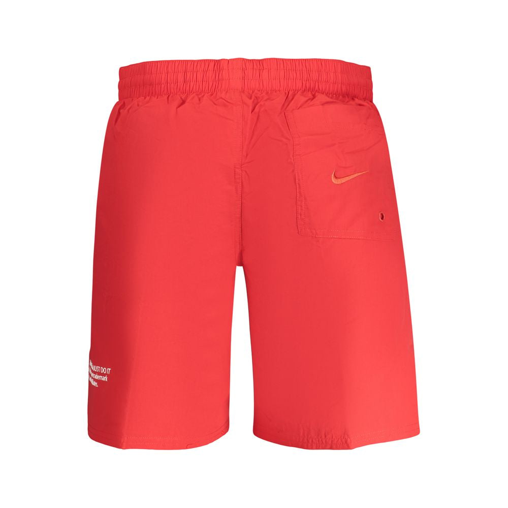 Nike Rosso Poliestere Uomo Swim Boxer | Regal Royce