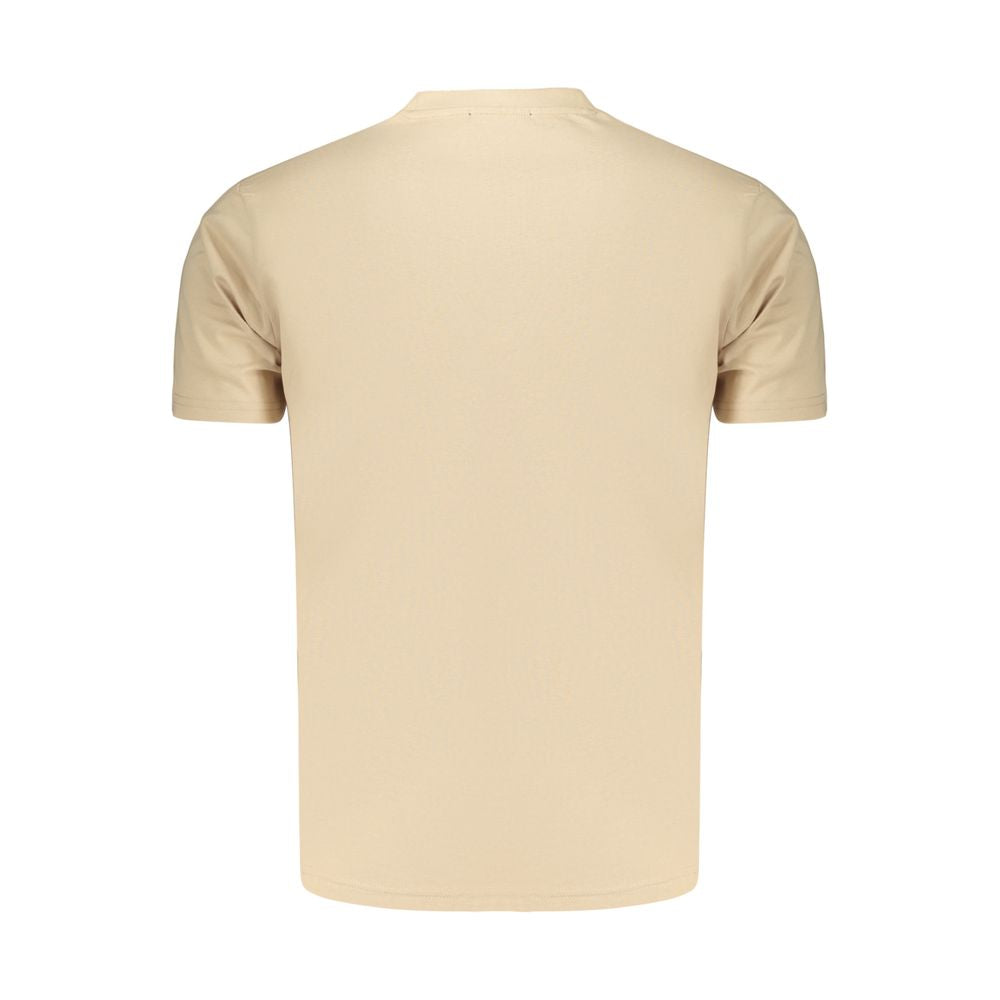 Marina Yachting Beige Cotton Men's T-Shirt | Regal Royce