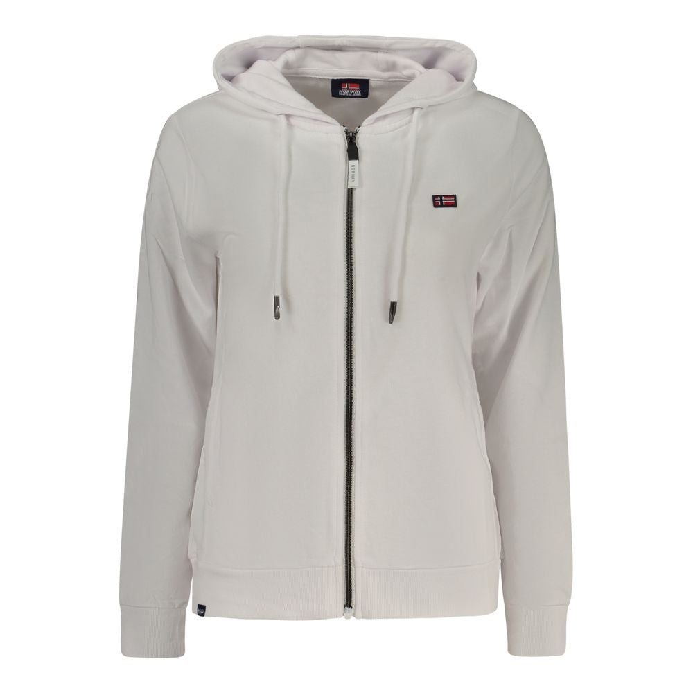 Norway 1963 Bianco Cotton Womens Sweatshirt | Regal Royce