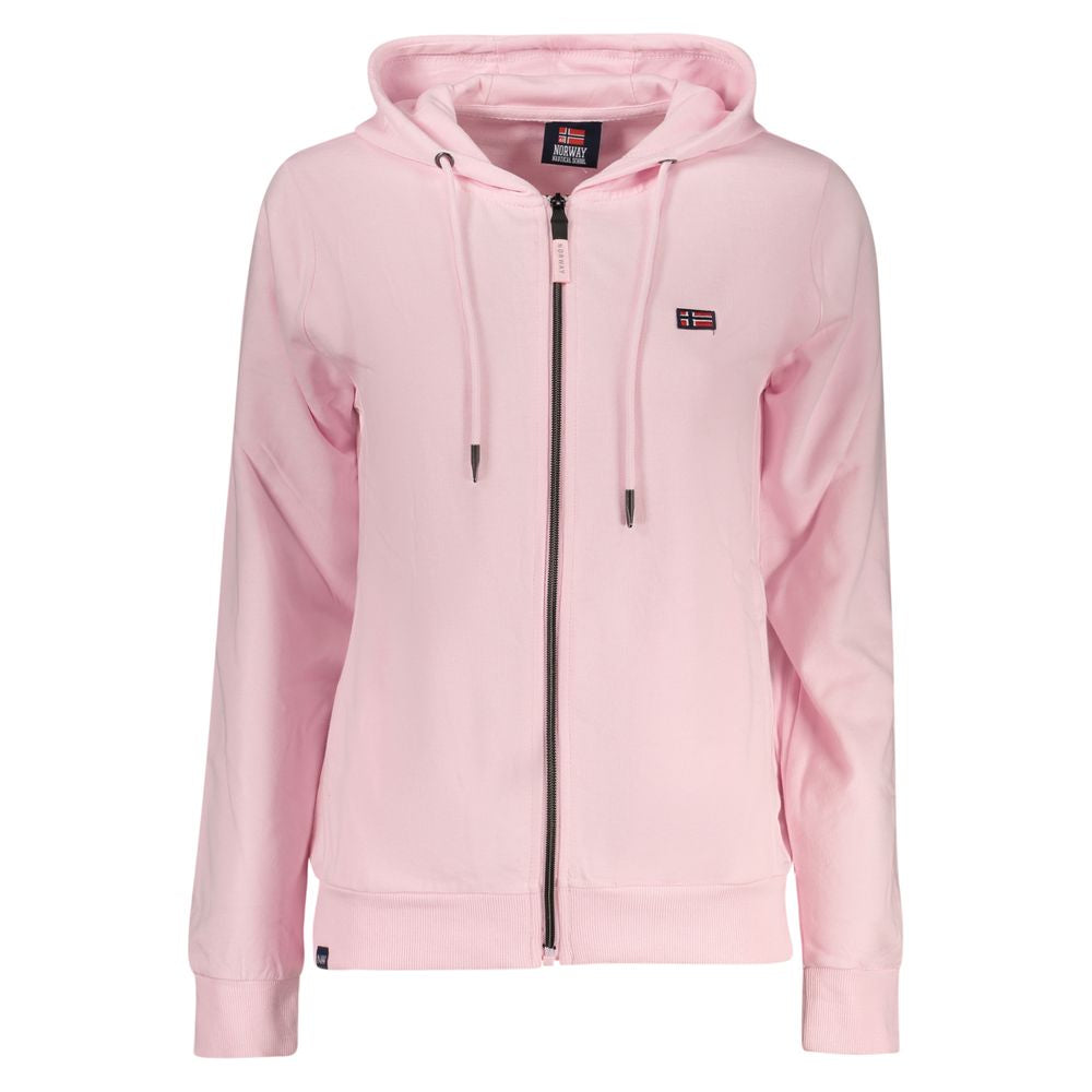 Norway 1963 Rosa Cotton Women's Hoodie | Regal Royce