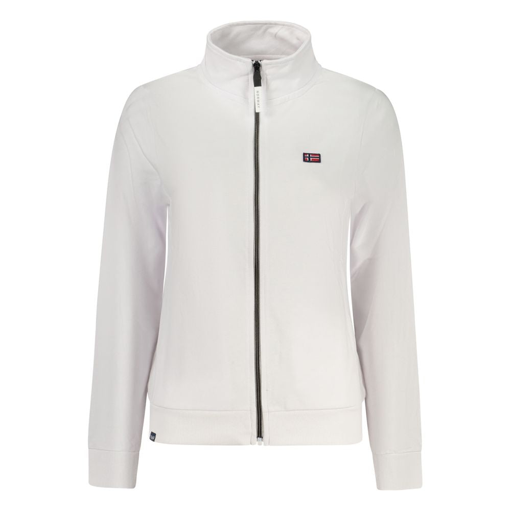 Norway 1963 White Cotton Women's Sweatshirt | Regal Royce