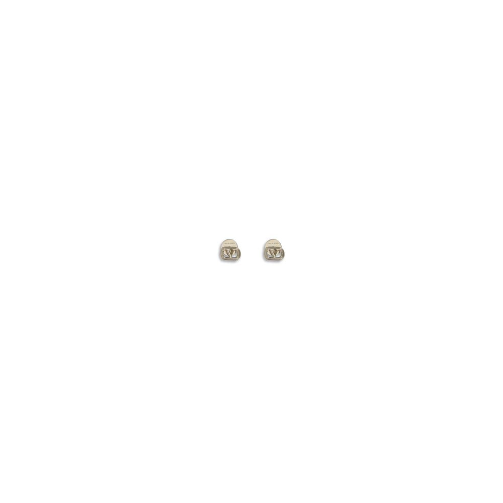 Valentino Garavani Gold Metal Earrings | Regal Royce