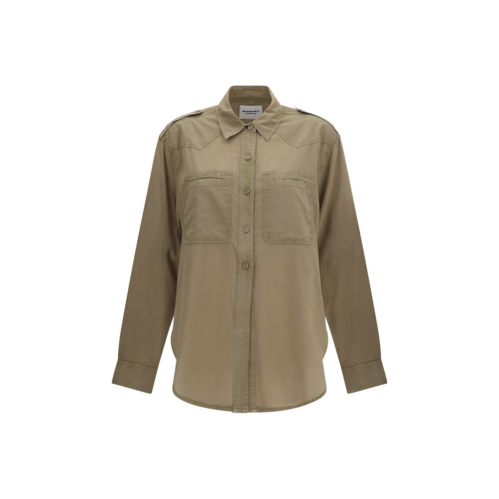 Marant Etoile Bicolor Cotton Shirt | Regal Royce