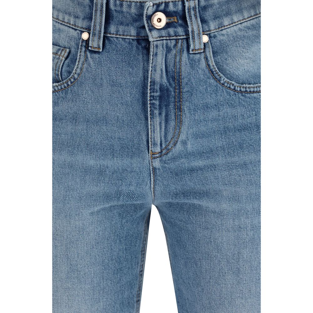 Brunello Cucinelli Blue Cotton Jeans Denim | Regal Royce