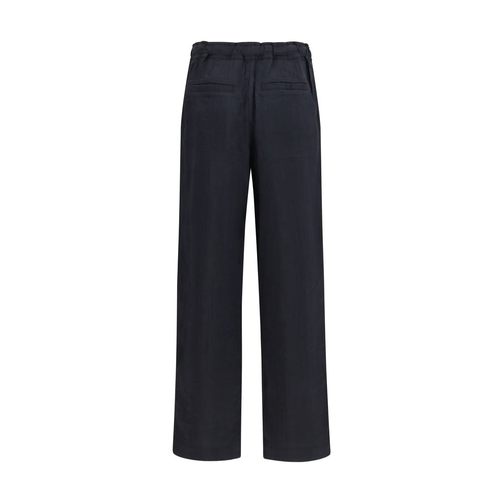 Marant Etoile Black Viscose Casual Pants | Regal Royce