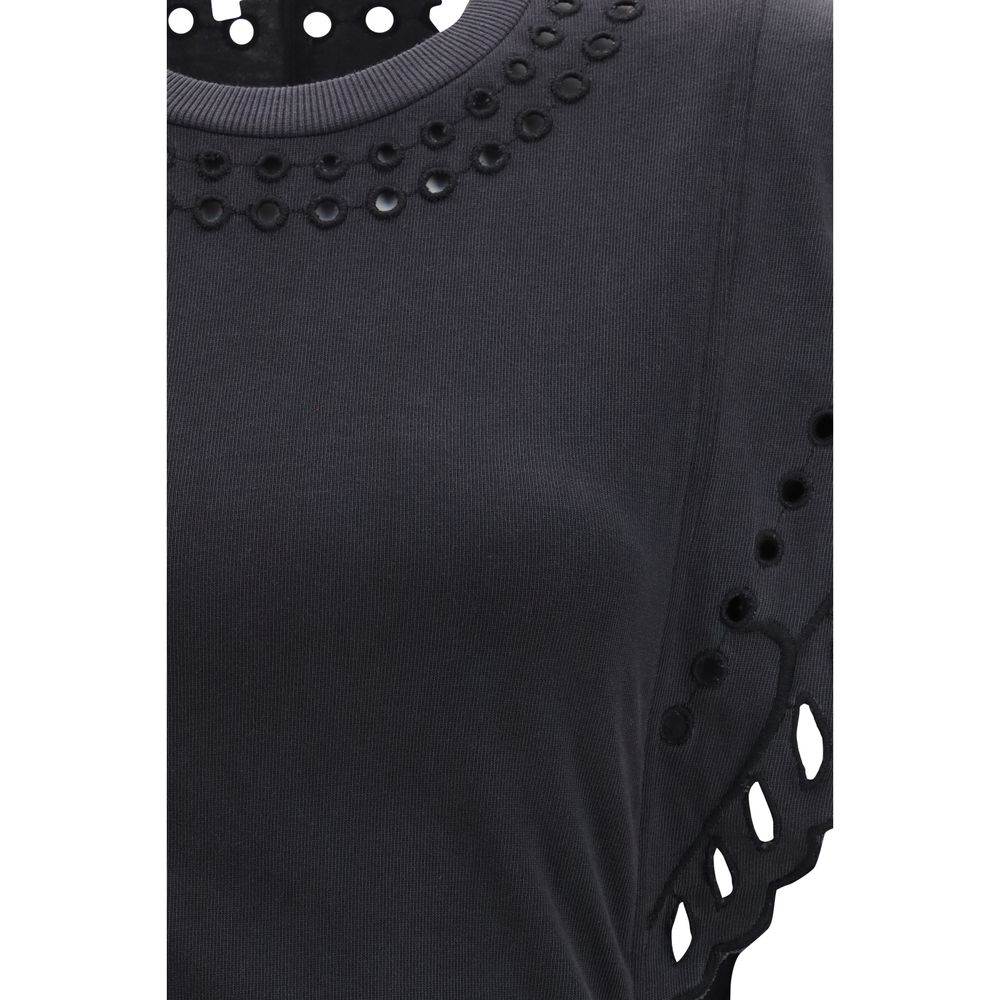 Marant Etoile Black Cotton Casual Dress | Regal Royce