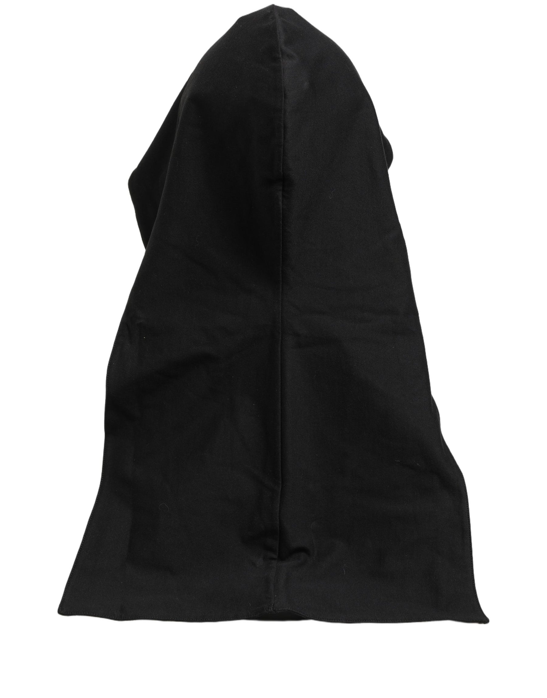 Dolce & Gabbana Men Black Cotton Whole Head Fisherman Capello Hat | Regal Royce