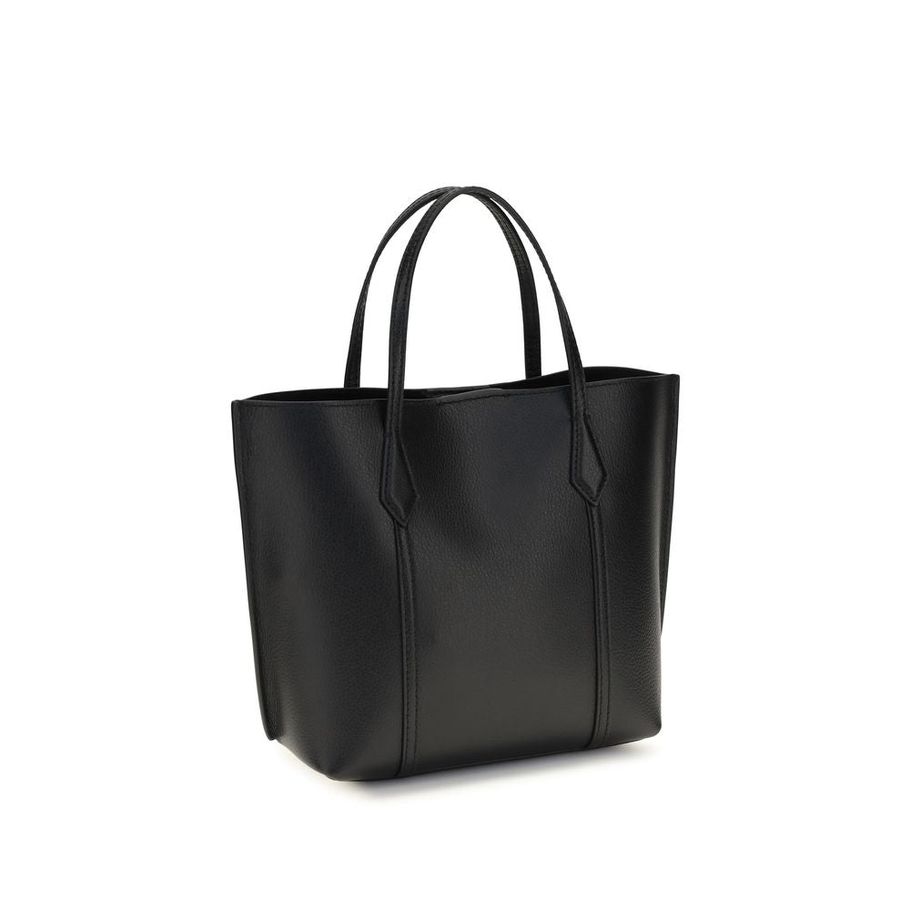 Tory Burch Black Calf Leather Bos Taurus Handbag | Regal Royce