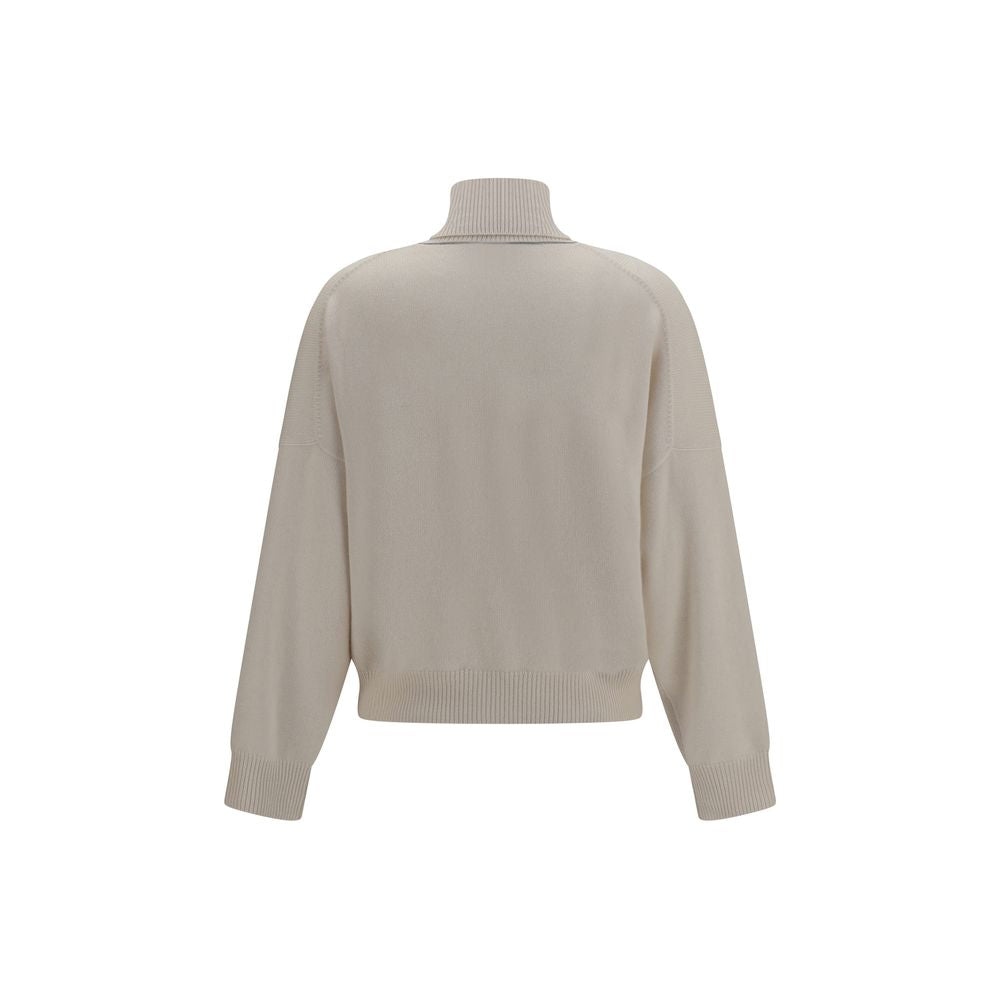 Brunello Cucinelli Beige Cashmere Sweater | Regal Royce