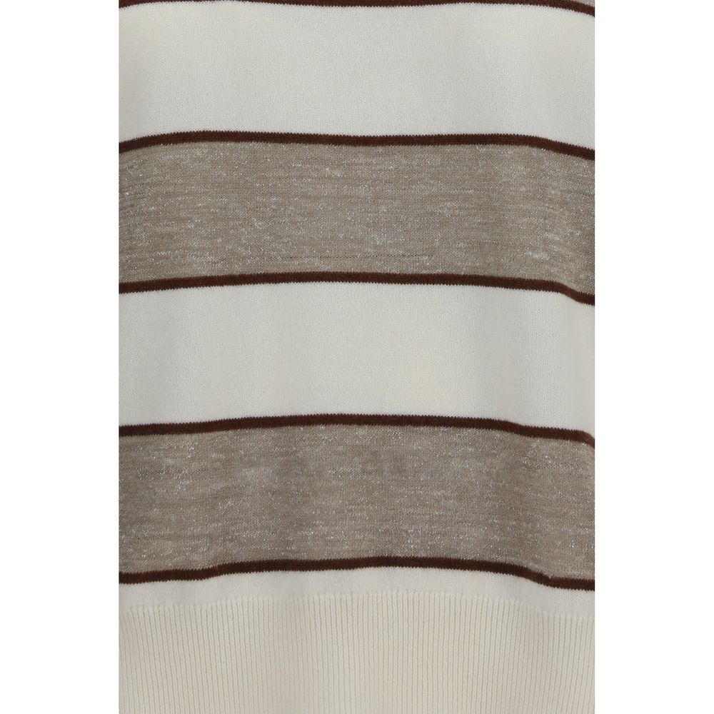 Brunello Cucinelli Beige Wool Oves Aries Sweatshirt | Regal Royce