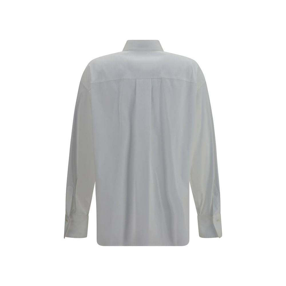 Brunello Cucinelli White Cotton Dress Shirt | Regal Royce