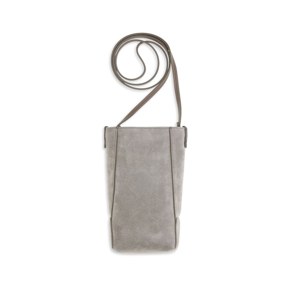 Brunello Cucinelli Gray Calf Leather Bos Taurus Other Accessories | Regal Royce