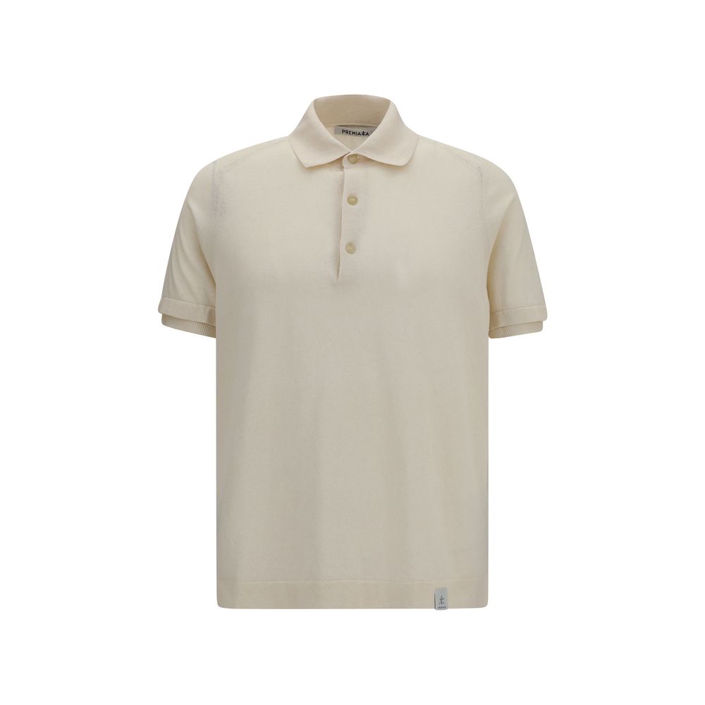 Premiata Beige Cotton Polo Shirt | Regal Royce