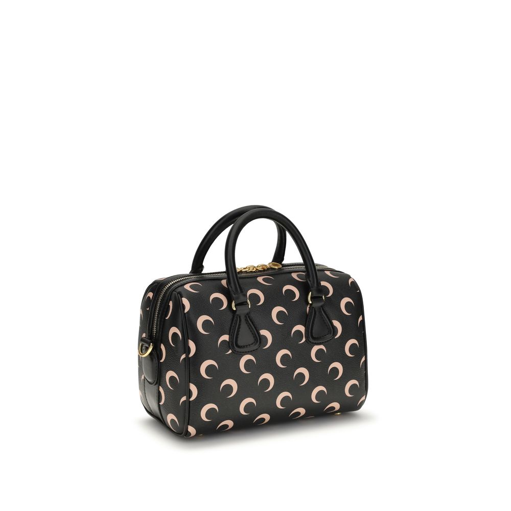 Marine Serre Black Polyethylene Handbag | Regal Royce