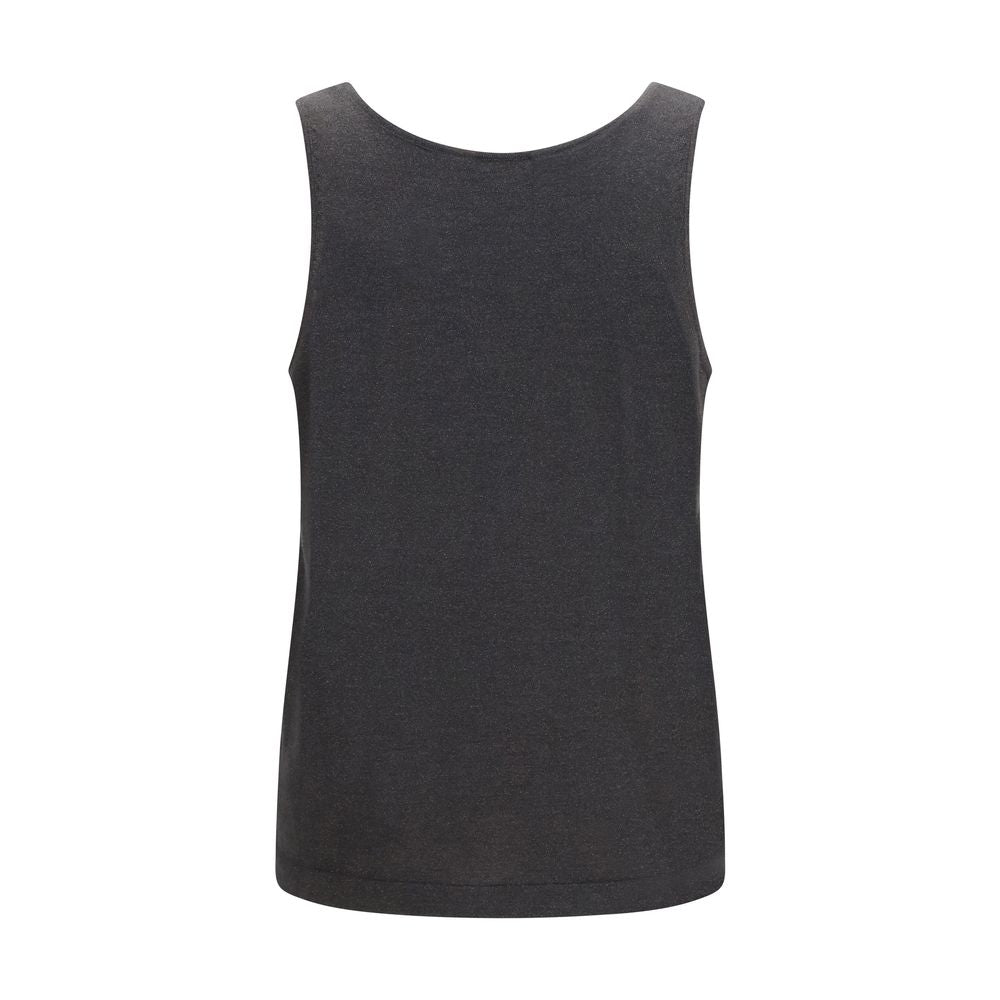 Brunello Cucinelli Gray Cashmere Tank Tops | Regal Royce