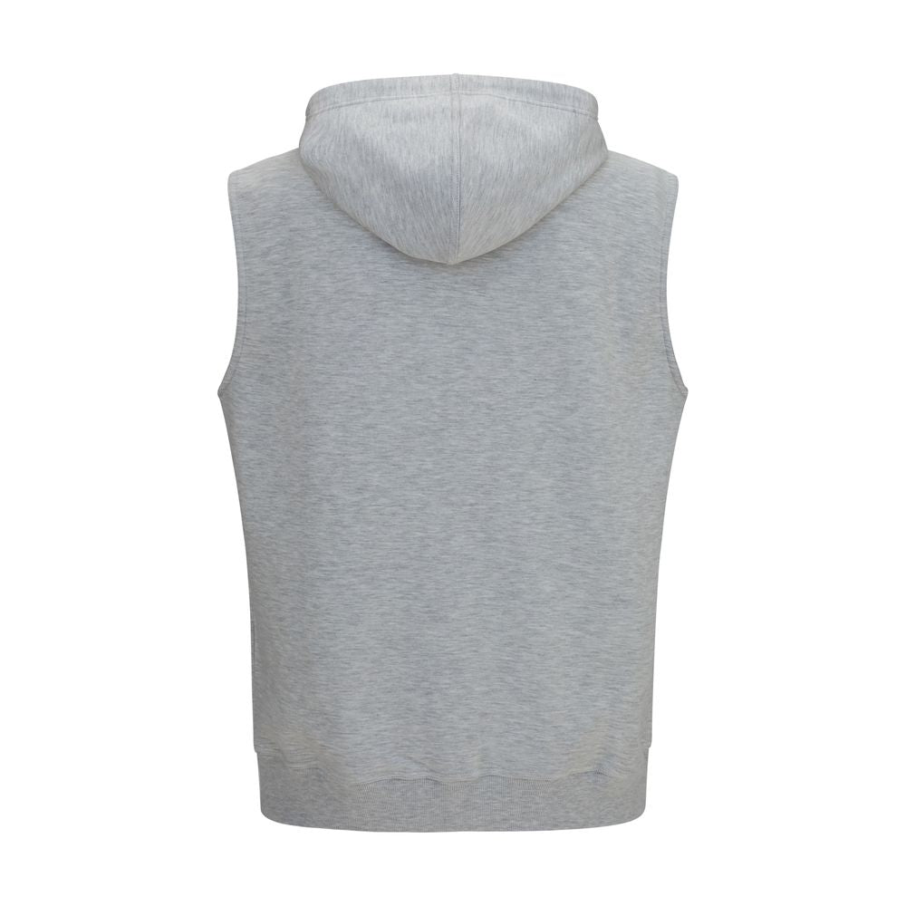 Brunello Cucinelli Gray Cotton Sweatshirt | Regal Royce