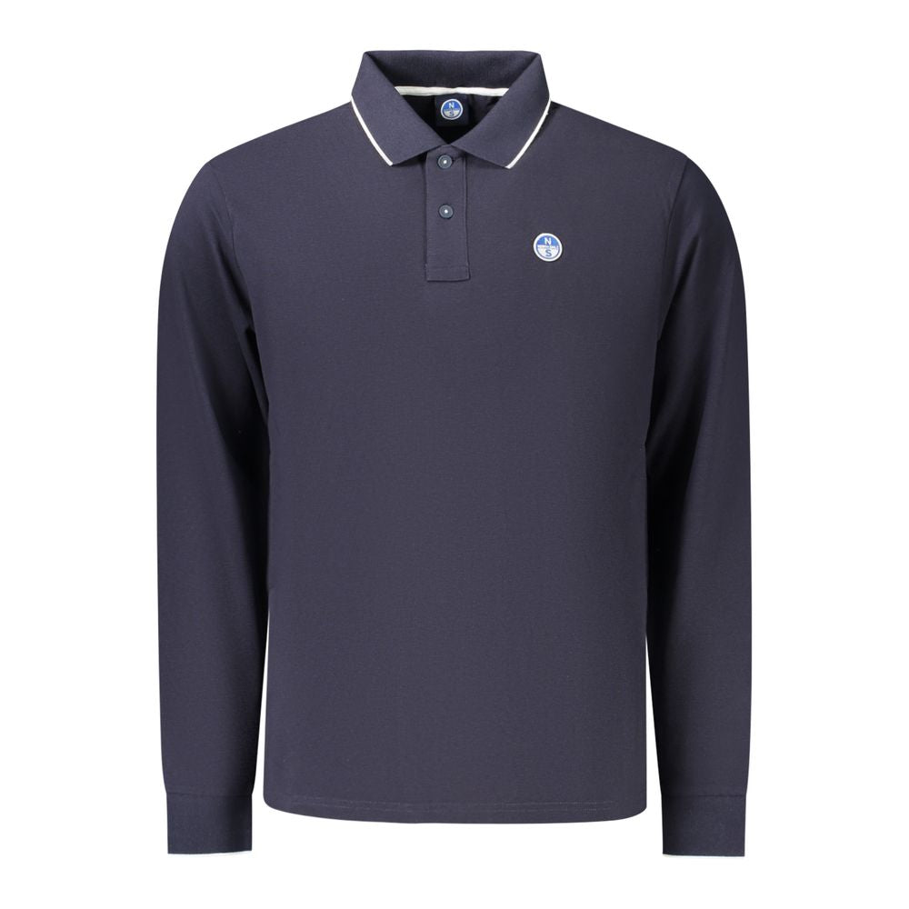 North Sails Blue Cotton Men's Polo | Regal Royce
