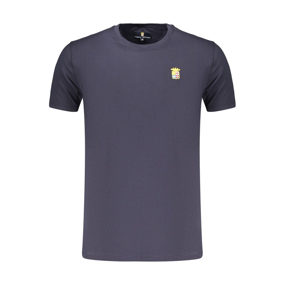 Marina Militare Blue Cotton Men's T-Shirt | Regal Royce