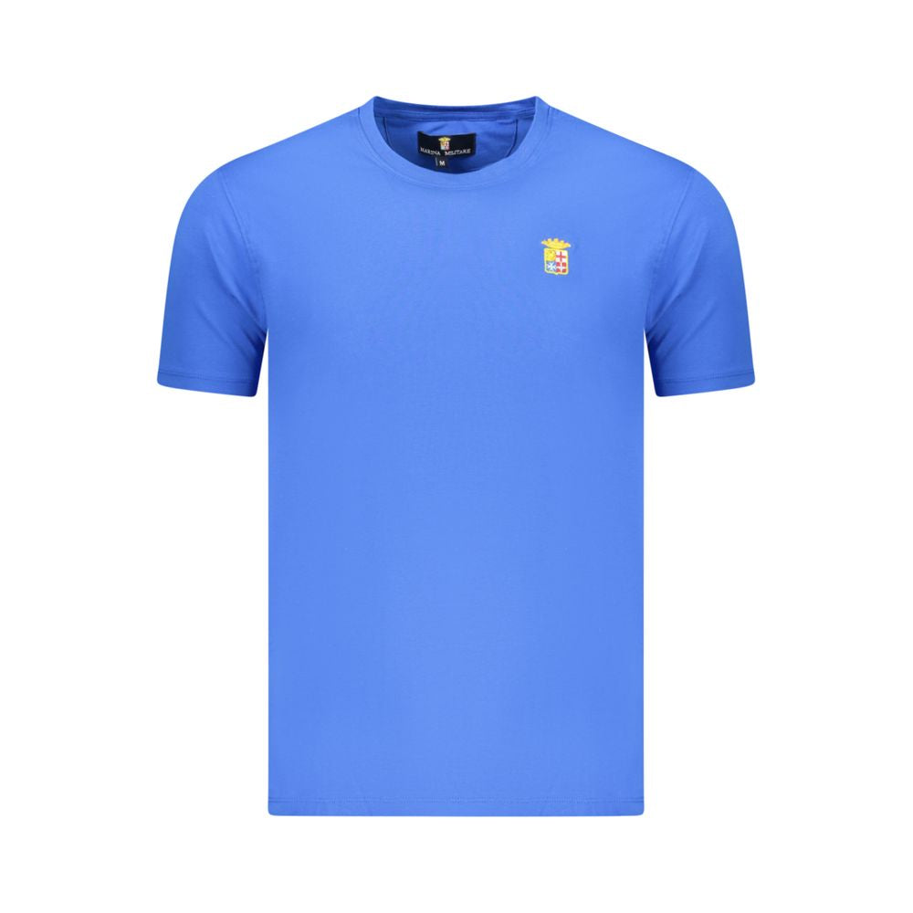 Marina Militare Blue Cotton Men's T-Shirt | Regal Royce