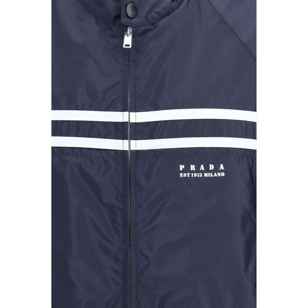 Prada Blue Nylon Shell Jacket | Regal Royce