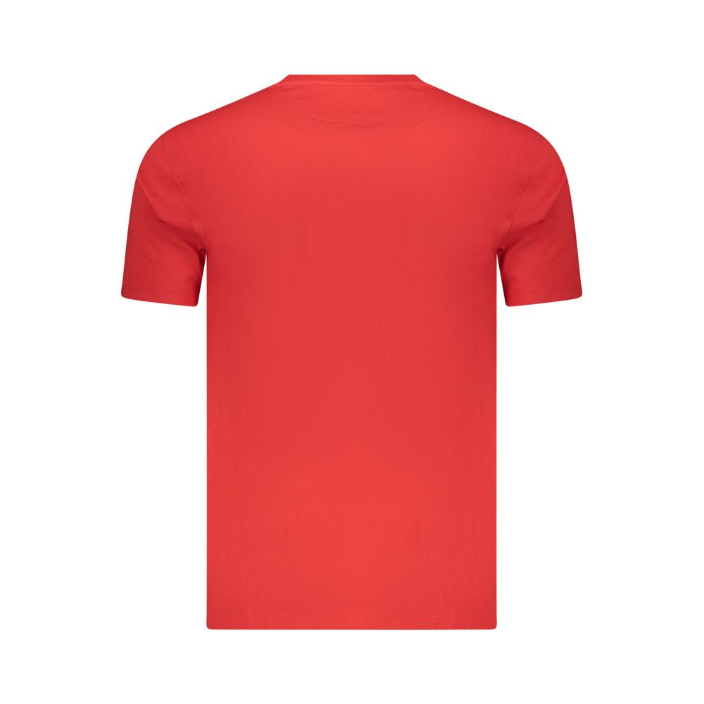 Marina Militare Rosso Cotton Men's T-Shirt | Regal Royce
