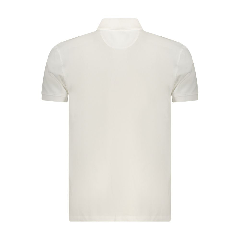 Marina Militare Bianco Cotton Men's Polo | Regal Royce