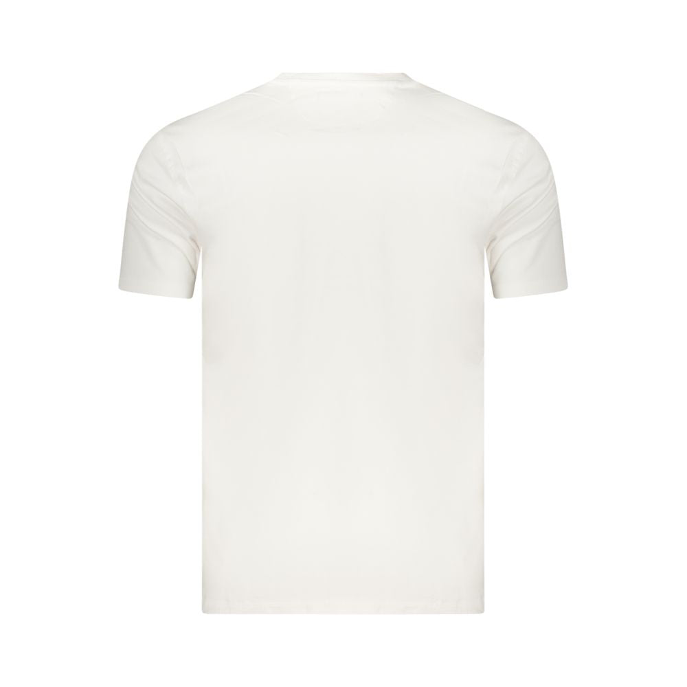 Marina Militare Bianco Cotton Men's T-Shirt | Regal Royce
