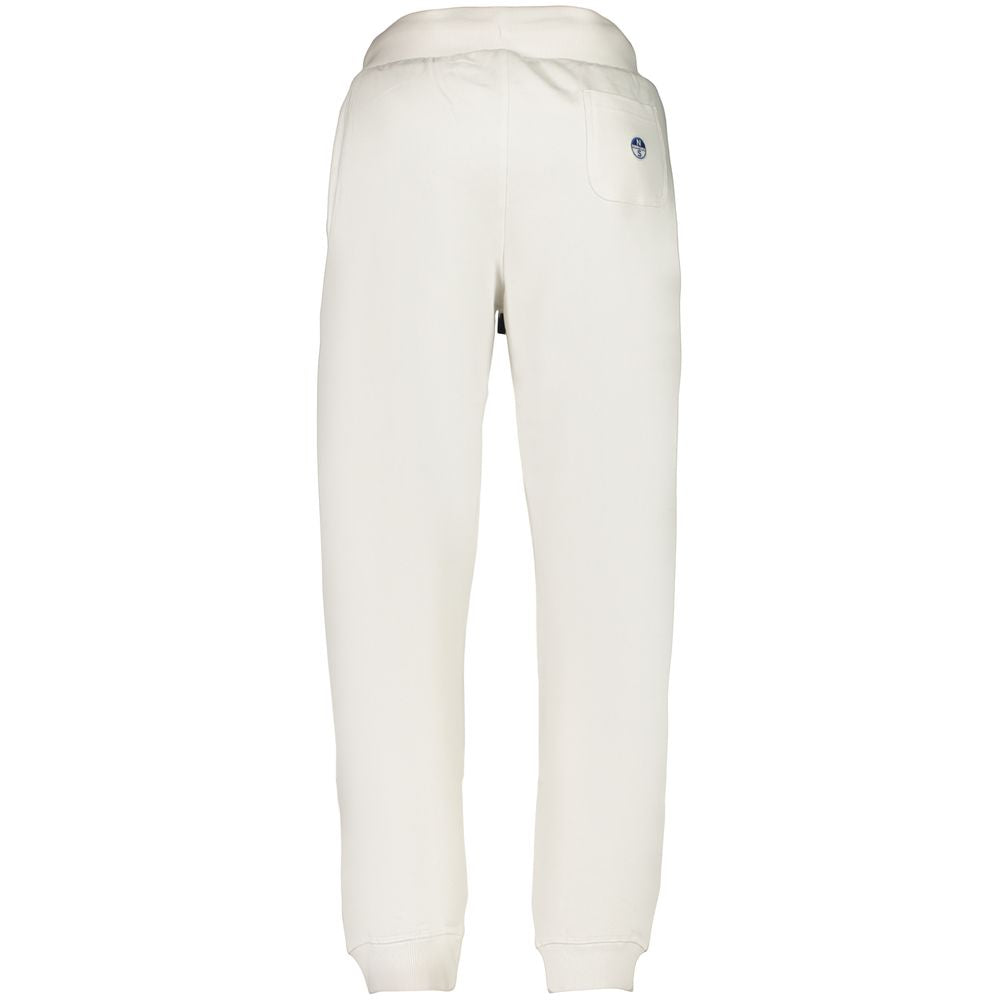 North Sails White Cotton Men's Trouser | Regal Royce