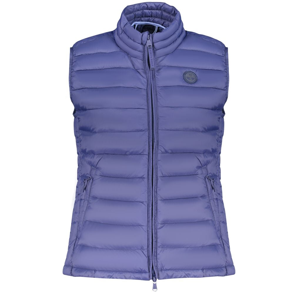 North Sails Blue Polyester Women Jacket | Regal Royce