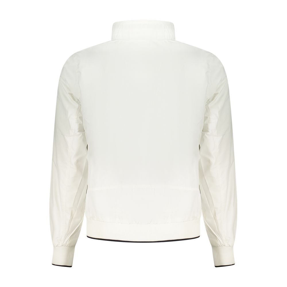 North Sails White Polyester Men's Jacket | Regal Royce
