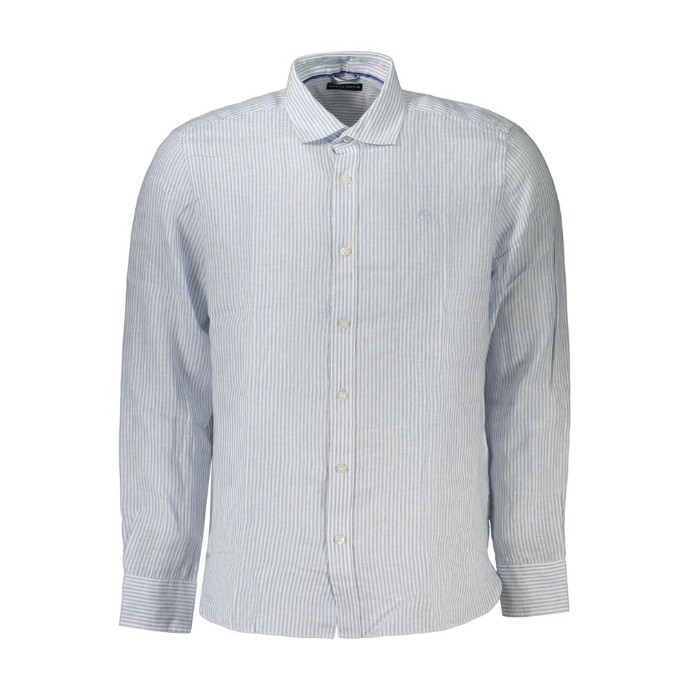 North Sails Azzurro Linen Mens Shirt | Regal Royce