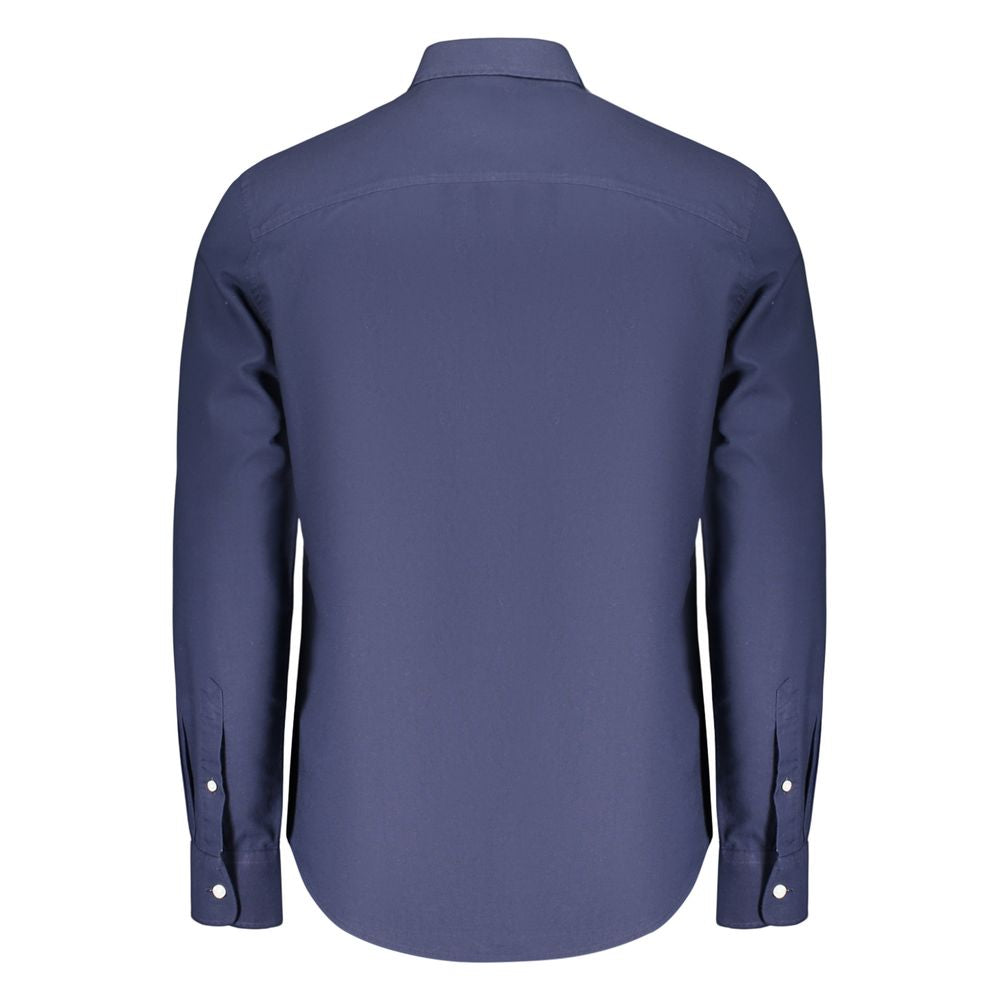 North Sails Blue Cotton Mens Shirt | Regal Royce