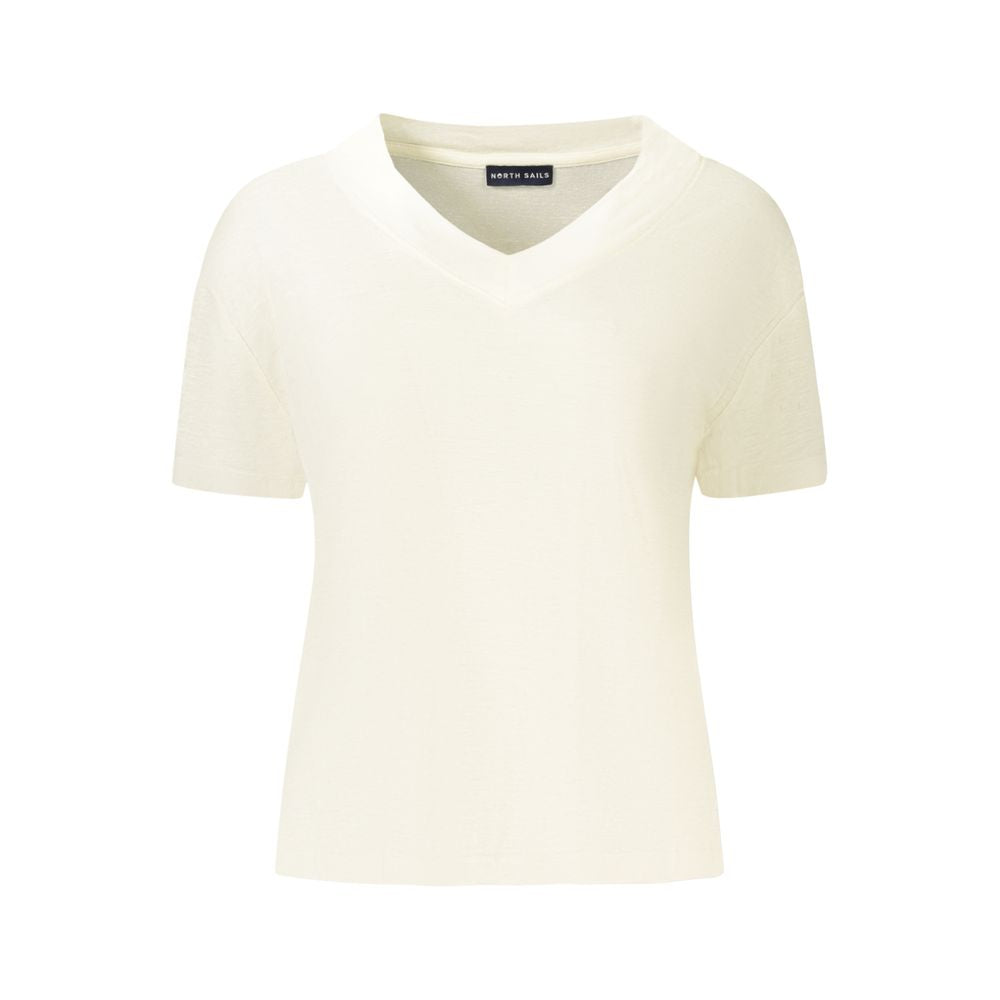 North Sails Bianco Viscose Women's T-Shirt | Regal Royce