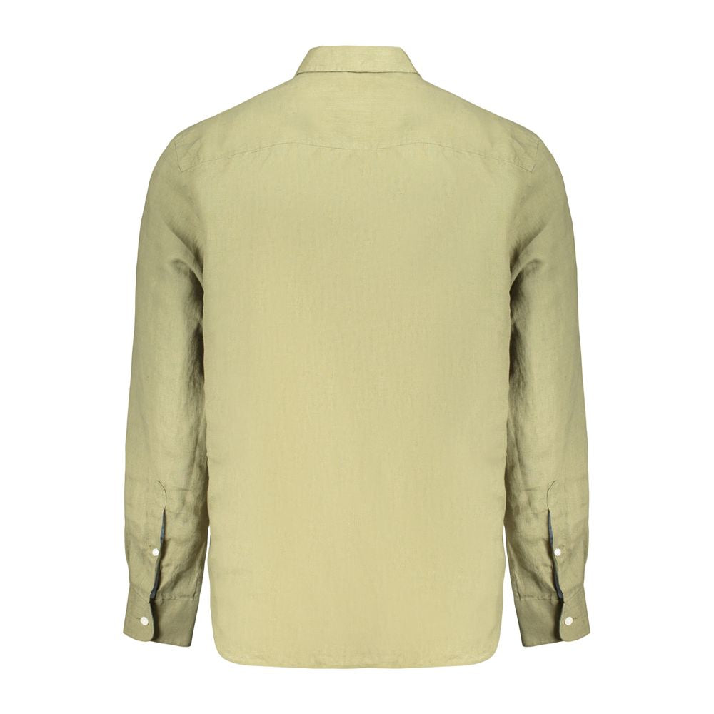 North Sails Green Linen Men's Shirt | Regal Royce