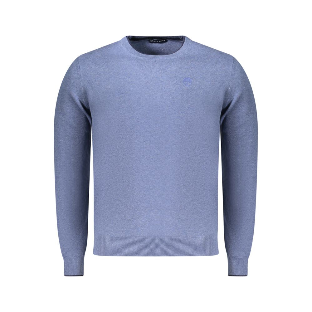 North Sails Blue Cotton Men's Sweater | Regal Royce