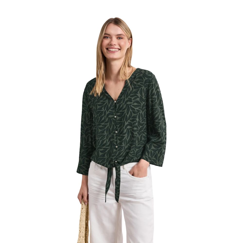 Street One Bicolor Viscose Blouse | Regal Royce