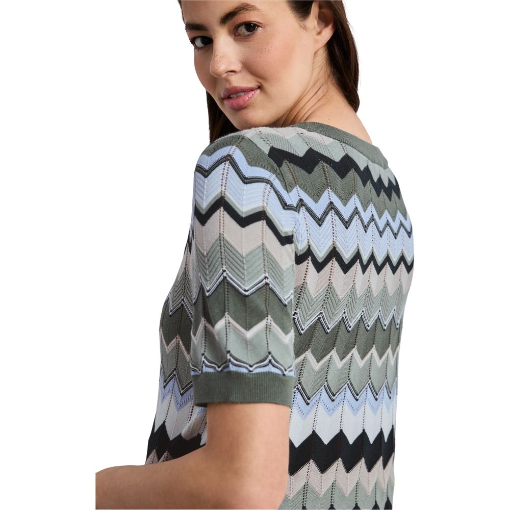 Street One Green Viscose Sweatshirt | Regal Royce