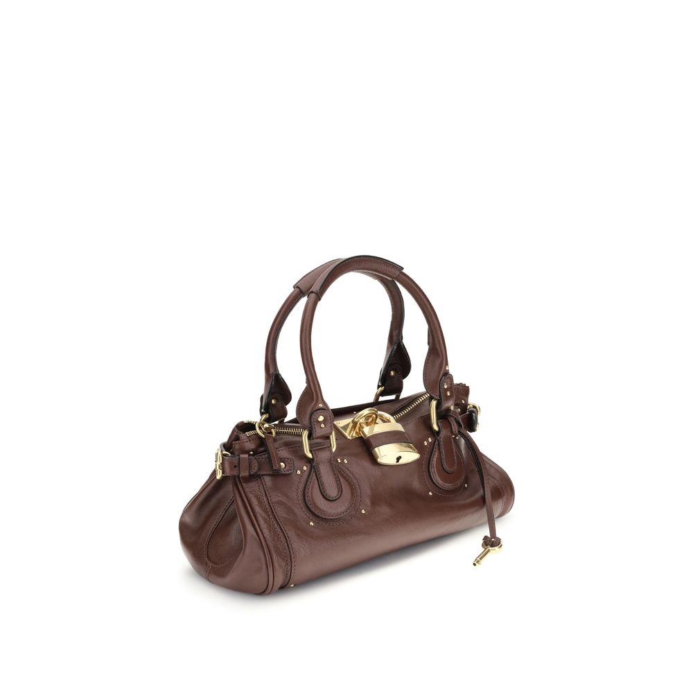 Chloé Bordeaux Buffalo Leather Shoulder Bag | Regal Royce