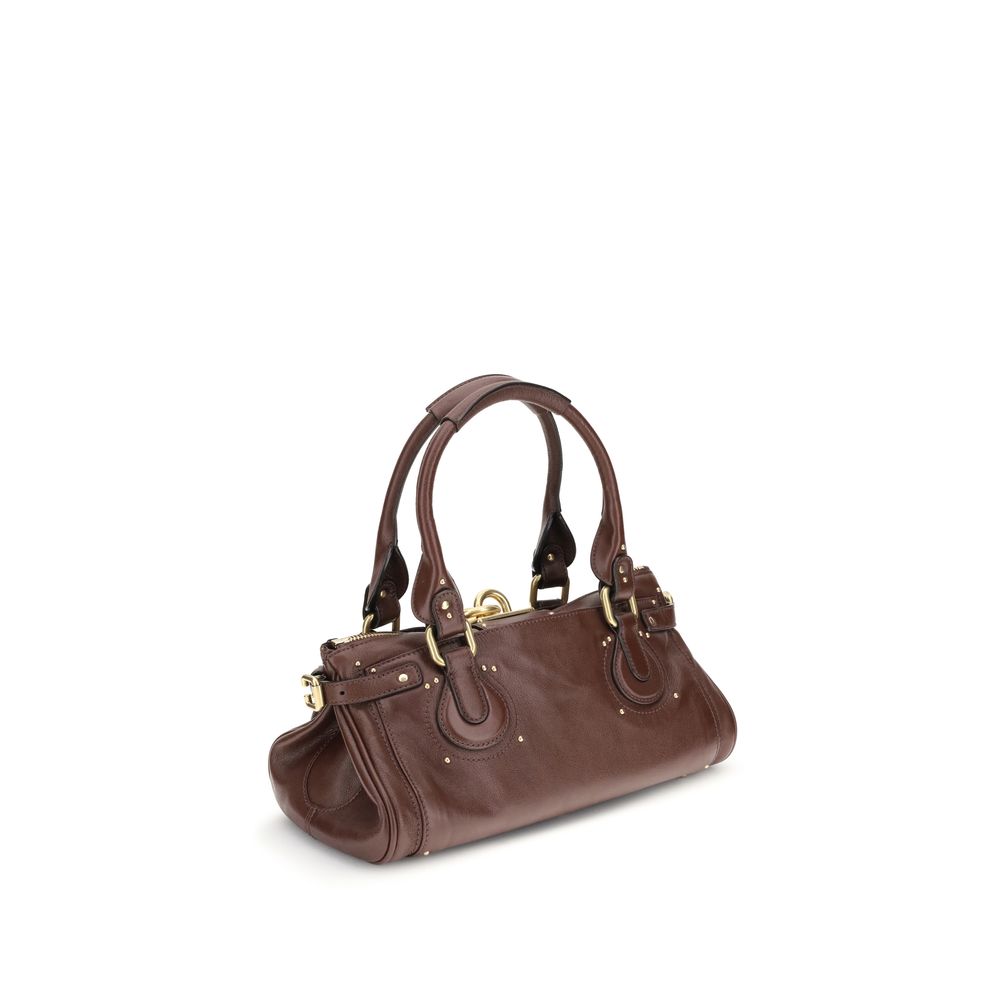 Chloé Bordeaux Buffalo Leather Shoulder Bag | Regal Royce