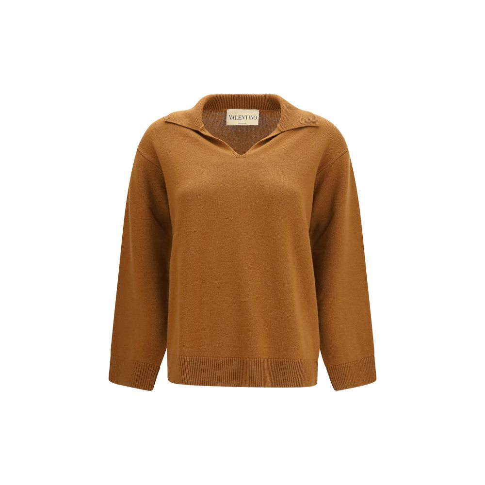 Valentino Brown Cashmere Sweater | Regal Royce